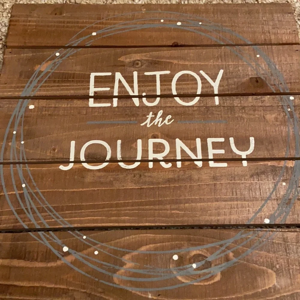 NWT “Enjoy the Journey” Wall Hang